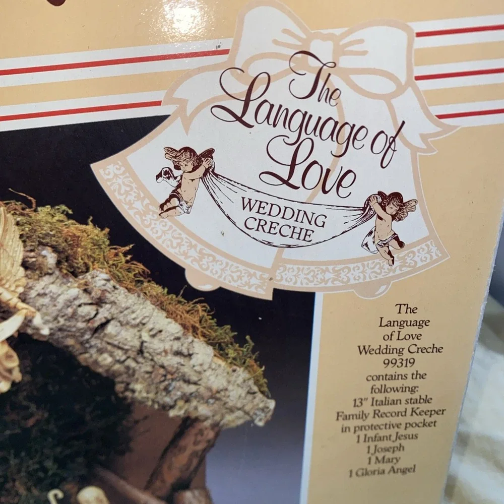 Fontanini The Language of Love Wedding Creche Nativity Set Roman 99319 Italian